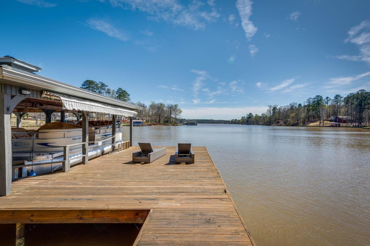 Quiet Lakefront Eatonton House With Boat Dock! Villa Buitenkant foto