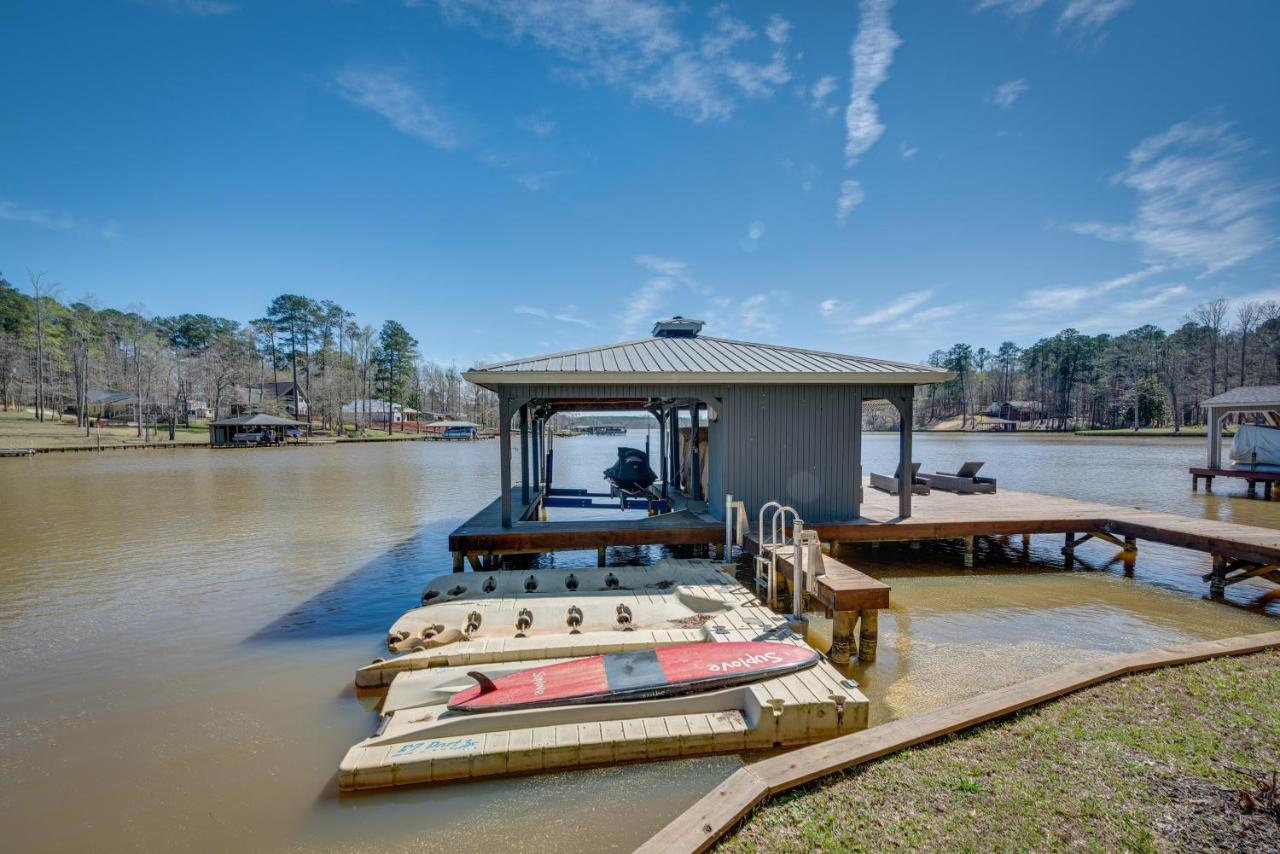 Quiet Lakefront Eatonton House With Boat Dock! Villa Buitenkant foto