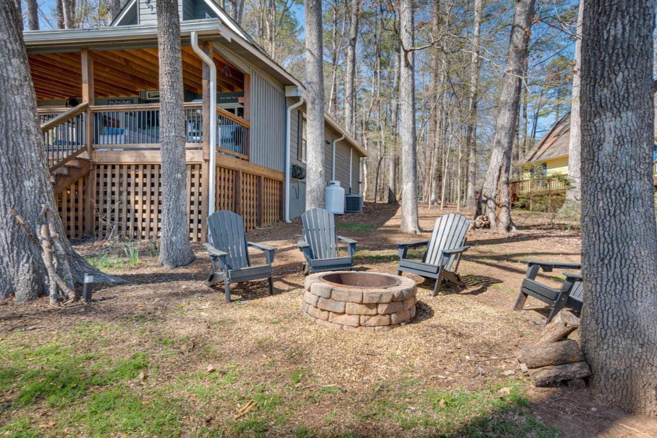 Quiet Lakefront Eatonton House With Boat Dock! Villa Buitenkant foto